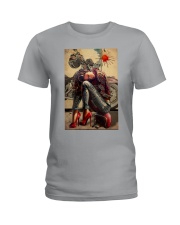 Biker Girl I Am Ladies T-Shirt tile