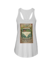 Some Girls Born With The Garden Ladies Flowy Tank tile