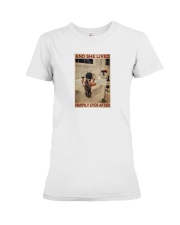 And She Lived Happily Ever After Premium Fit Ladies Tee tile