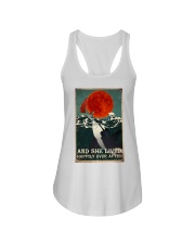 Orca And She Lived Happily Ladies Flowy Tank tile