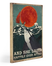 Orca And She Lived Happily Gallery Wrapped Canvas Prints tile