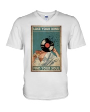 Girl Drink Lose Your Mind 3 V-Neck T-Shirt tile