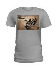 Motorbike Racing Choose Something Fun Ladies T-Shirt tile