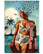 Girl Music And Beach I Am 24x36 Poster front