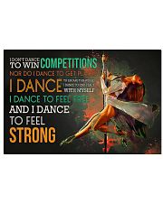 Pole Dancing I Dance 36x24 Poster front