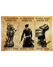 Samurai If They Stand Behind You 36x24 Poster front