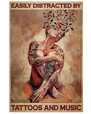 Distracted By Tattoos And Music 24x36 Poster front