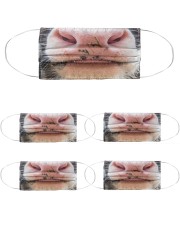 Cow 3 Cloth Face Mask - 5 Pack front