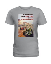 Car Racing Choose Something Fun 2 Ladies T-Shirt tile