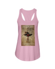 Ballerina Vinyl Ladies Flowy Tank tile