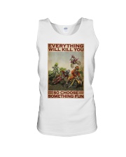 Motocross Every Thing Will Kill You Unisex Tank tile