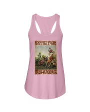 Motocross Every Thing Will Kill You Ladies Flowy Tank tile