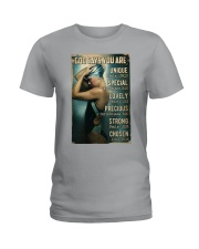 Swimming God Says Ladies T-Shirt tile