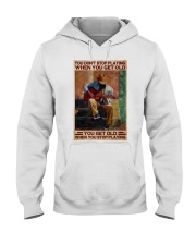 Guitar You Don't Stop Hooded Sweatshirt tile