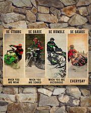 Snowcross Be Badass 36x24 Poster poster-landscape-36x24-lifestyle-15