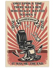 Barbershop Retro Boy 24x36 Poster front