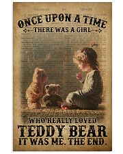 Girl Teddy Bear Dictionary 24x36 Poster front