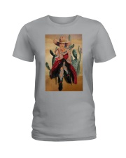 Cowgirl and Wine I Am Enough Ladies T-Shirt tile