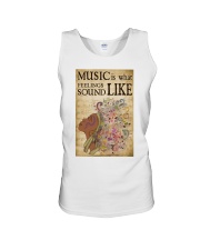 Afro Music Unisex Tank tile