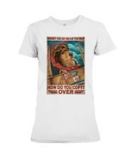 Dog Whisky Oscar Oscar Foxtrot Premium Fit Ladies Tee tile