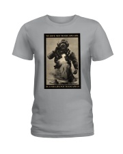 Dive To Escape Life Ladies T-Shirt tile