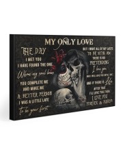 Sugar Skull My Only Love Gallery Wrapped Canvas Prints tile