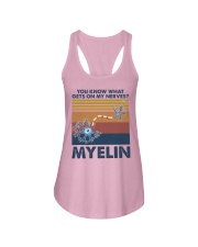 Myelin Gets On My Nerves Ladies Flowy Tank tile