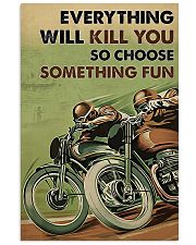 Motor Racing Choose Something Fun 24x36 Poster front