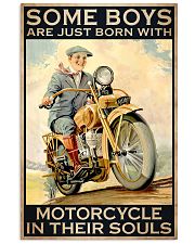 Boys Born With Motor In Souls 24x36 Poster front