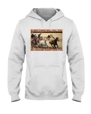 Charreada Choose Something Fun Hooded Sweatshirt tile