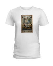 Cat Drink Wine Forget Things Ladies T-Shirt tile