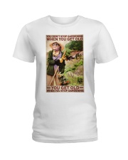 Gardening Get Old Ladies T-Shirt tile