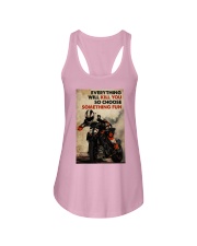 Motor Racing Choose Something Fun Ladies Flowy Tank tile