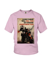 Motor Racing Choose Something Fun Youth T-Shirt tile