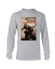 Motor Racing Choose Something Fun Long Sleeve Tee tile