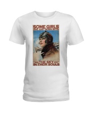 A-Earhart Some Girls Are Born With The Soul Ladies T-Shirt tile