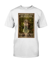 Books Go With You Classic T-Shirt tile