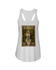 Books Go With You Ladies Flowy Tank tile