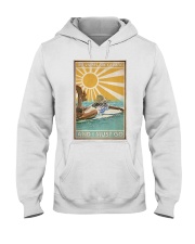 Surfing The Waves Are Calling Hooded Sweatshirt tile