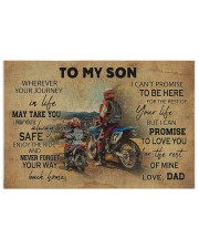 Off-road Motorcycle To My Son Puzzles tile