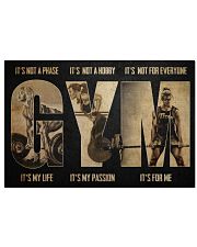 Gym It's My Life 36x24 Poster front
