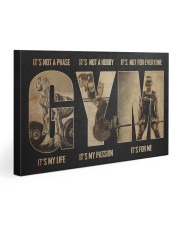 Gym It's My Life Gallery Wrapped Canvas Prints tile