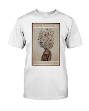 Easily Distracted By Vinyl And Wine Classic T-Shirt tile