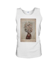 Easily Distracted By Vinyl And Wine Unisex Tank tile