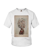 Easily Distracted By Vinyl And Wine Youth T-Shirt tile