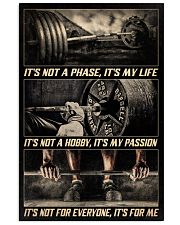 Barbell It's My Life 24x36 Poster front