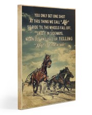 Harness Racing What A Ride Gallery Wrapped Canvas Prints tile