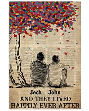 Gay Couple Happily Ever After 24x36 Poster front