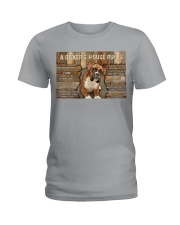 A Boxer's House Rules Ladies T-Shirt tile