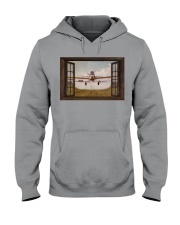 Agricultural Aircraft Window View - B Hooded Sweatshirt tile